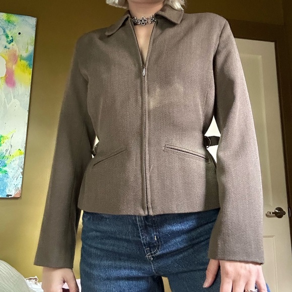 Ann Taylor Wool Blend Jacket - Picture 2 of 6